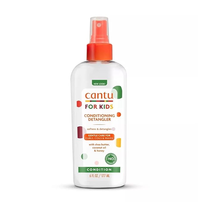 Cantu Kids Detangling Spray: Shea Butter & Honey (6 oz)