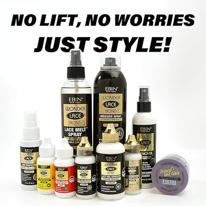 EBIN Wonder Lace Bond Waterproof Adhesive | Extreme Firm Hold Wig Glue 1.18oz