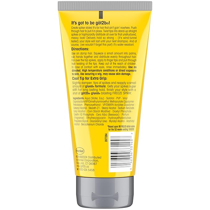 GOT2B GLUED STYLING SPIKING GEL 6OZ