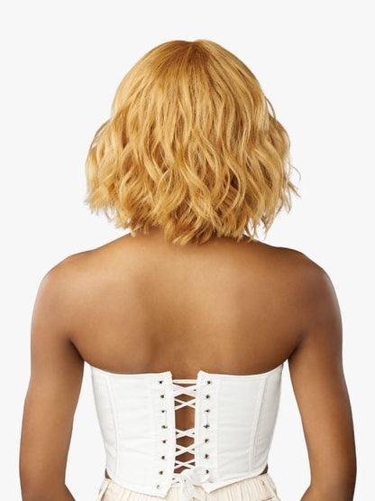 GLAMZY HD LACE CROWN WIG ROSY