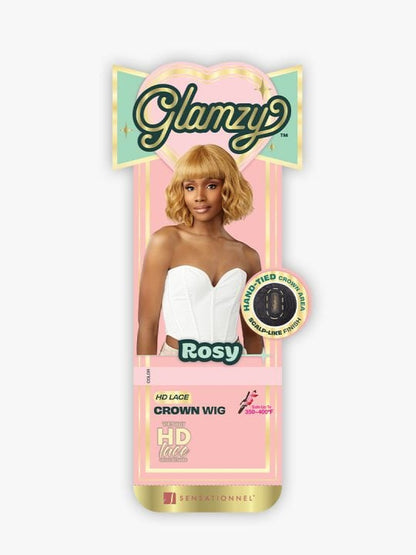 GLAMZY HD LACE CROWN WIG ROSY