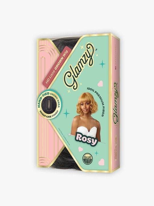 GLAMZY HD LACE CROWN WIG ROSY