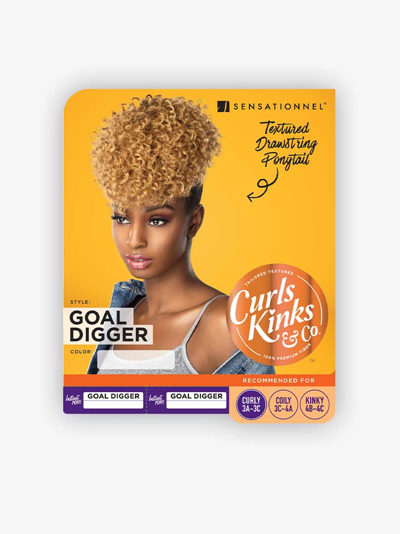 Curls Kinks & Co Goal Digger Instant Pony