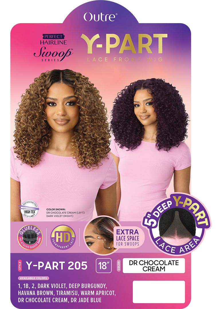 OT Outre Swoop Series Y-Part Lace Front Wig - Perfect Hairline - View 6