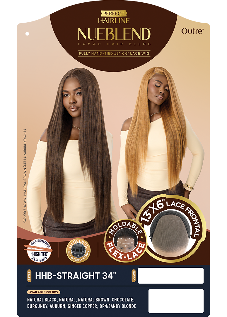 OT Outre Perfect Hairline NueBlend 13x6 Straight Lace Front Wig - View 6
