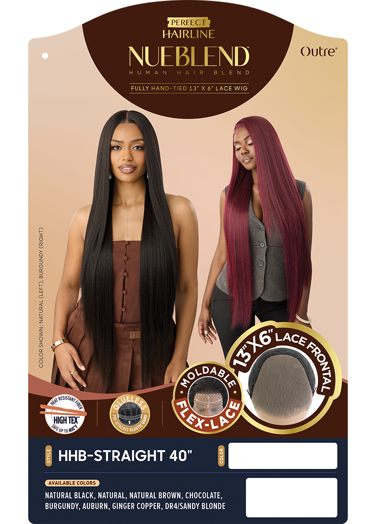 OT Perfect Hairline 13x6 Lace Front Wig HHB-Straight 40" - View 6