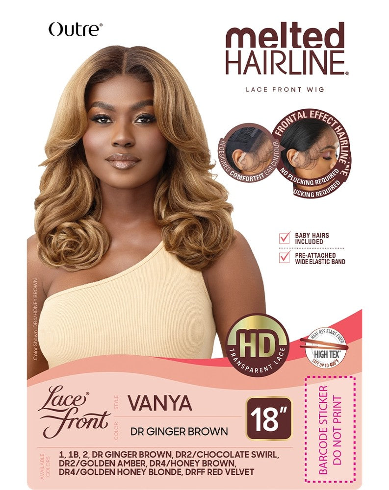 Melted Hairline HD Lace Front Wig Vanya