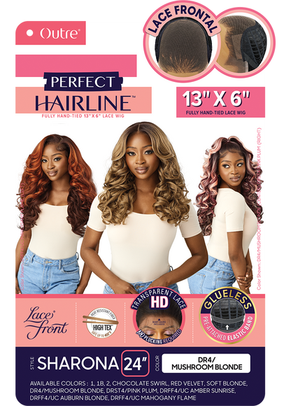 Outre Sharona Lace Front Wig Perfect Hair Line 13x6 HT