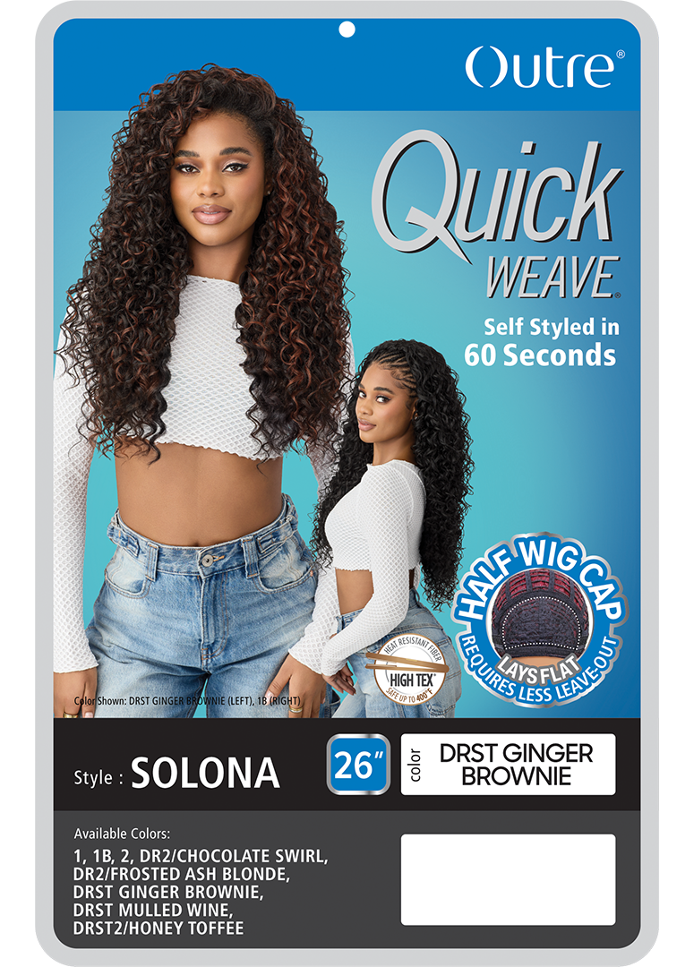 Quick Weave - Half Wig - Solona 26"