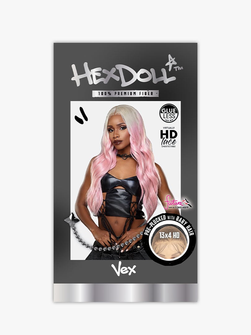 HZ Sensationnel HEXDOLL VEX Lace Wig - View 5