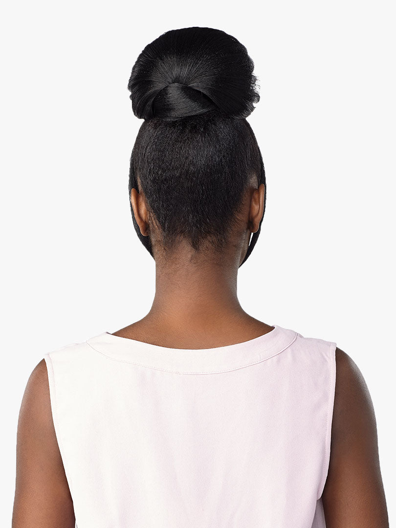 Haylie Instant Bun with Bang Hair Piece