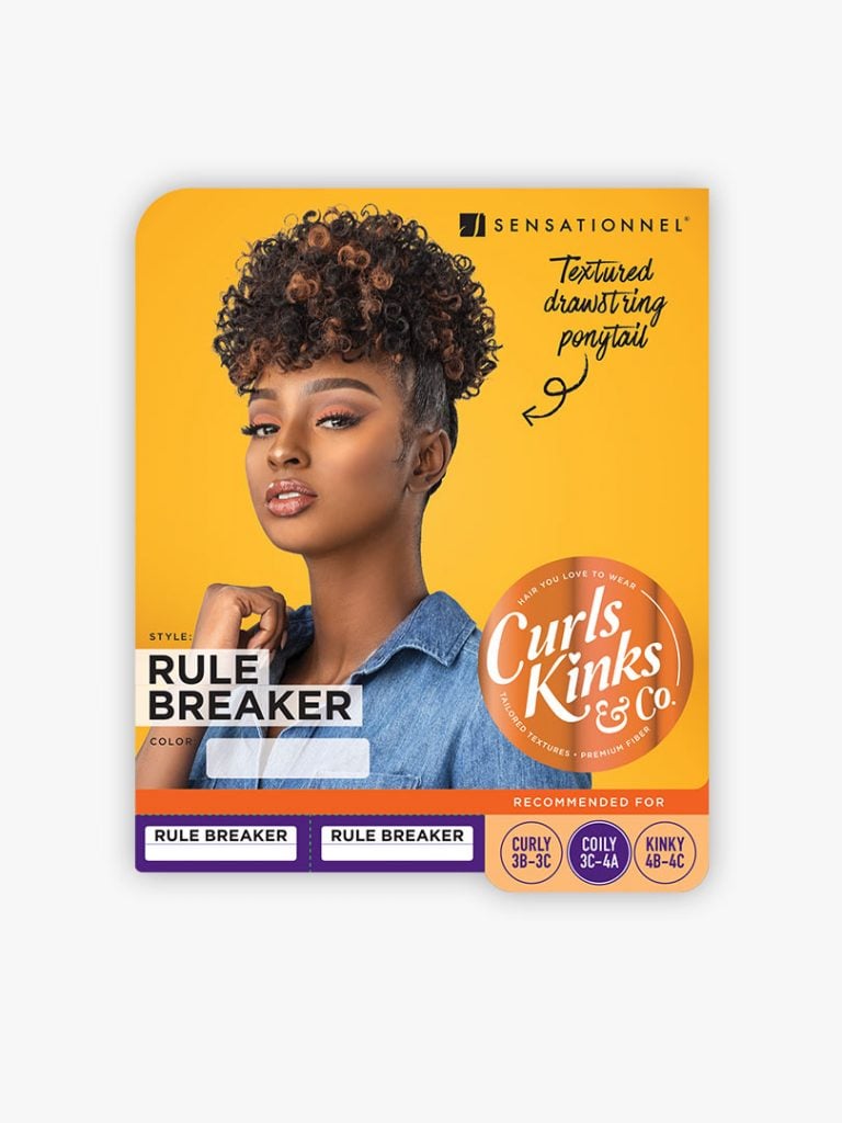 ID THE RULE BREAKER- CURLS KINKS & CO (INSTANT PONY)