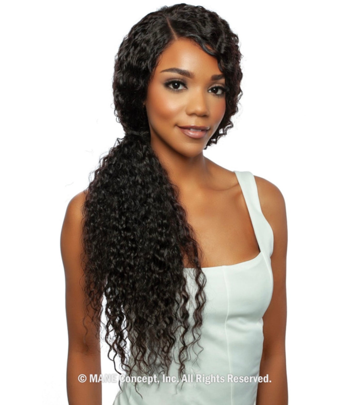 Trill Lace Front Wig 100% Unprocessed Human Hair (TRE2168) WET & WAVY JERRY CURL 30"