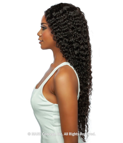 Trill Lace Front Wig 100% Unprocessed Human Hair (TRE2168) WET & WAVY JERRY CURL 30"
