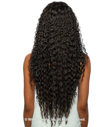 Trill Lace Front Wig 100% Unprocessed Human Hair (TRE2168) WET & WAVY JERRY CURL 30"