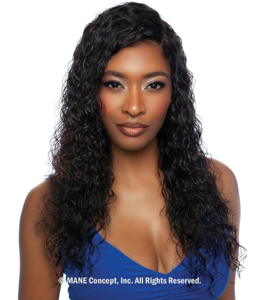 Trill Lace Front Wig 100% Unprocessed Human Hair (TRE2165) WET & WAVY DEEP WAVE 24"