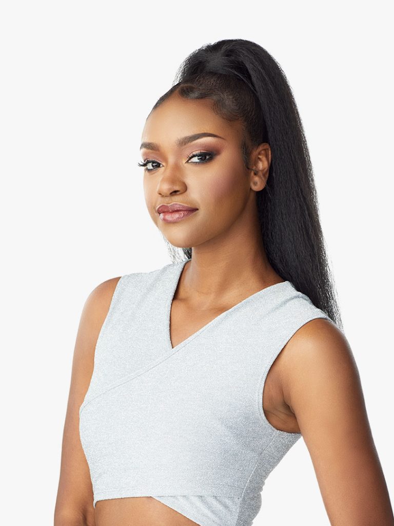 ID KINKY STRAIGHT 24 (INSTANT PONY WRAP)-HRF