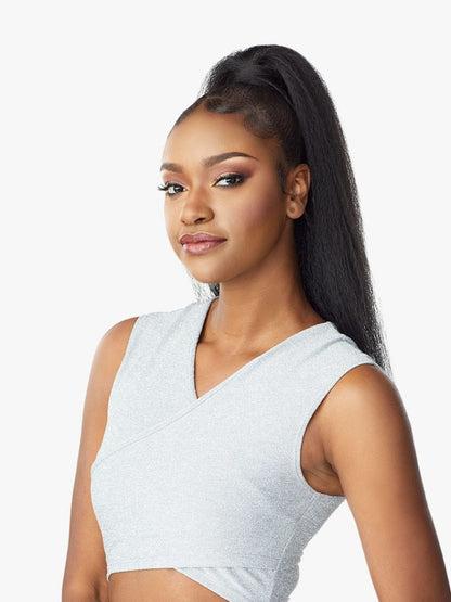 ID KINKY STRAIGHT 24 (INSTANT PONY WRAP)-HRF