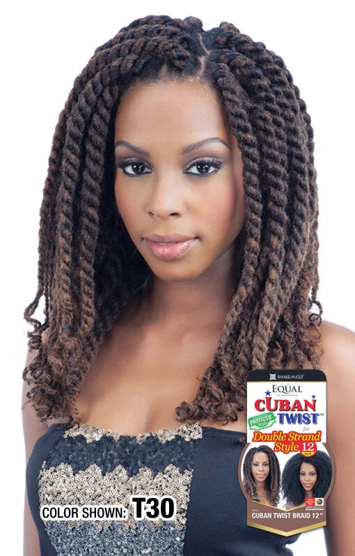 S/H CUBAN TWIST BRAID 12"