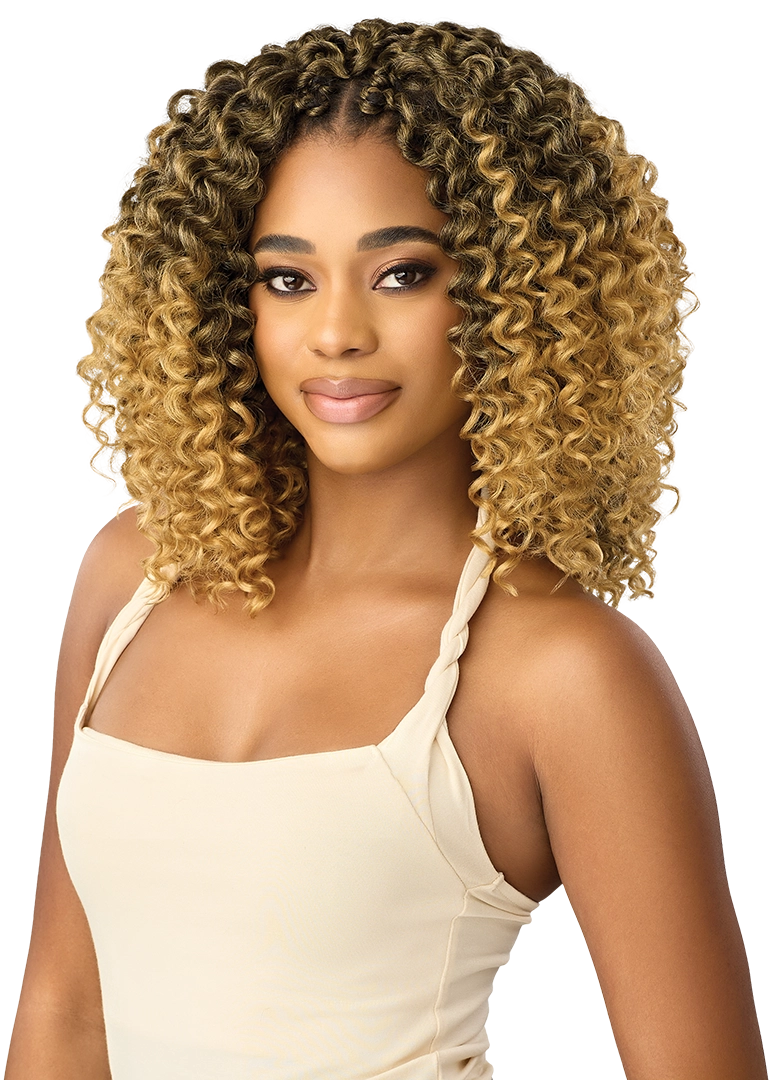 X-pression Twisted Up Lala Wandcurl Crochet Hair 8/9/10 6X | 10 Colors