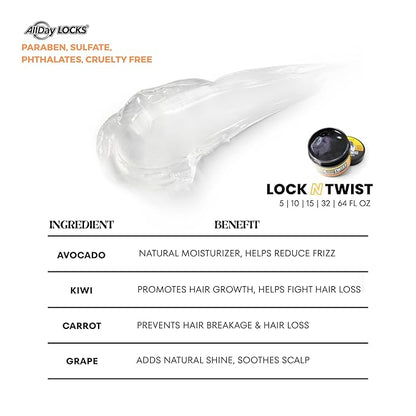 ALLDAY LOCKS LOCK N TWIST 5OZ
