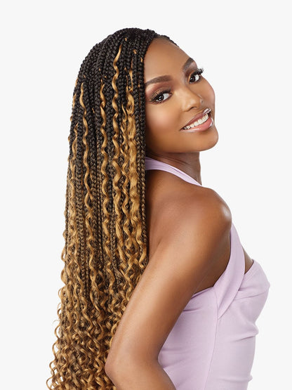SB 3X CROCHET BOHO BOX BRAID 28(LULUTRESS)(LOOPED)
