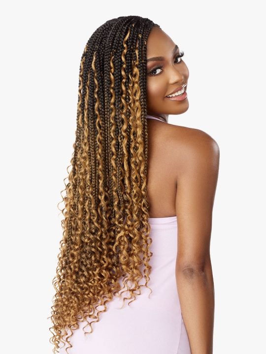 SB 3X CROCHET BOHO BOX BRAID 28(LULUTRESS)(LOOPED)