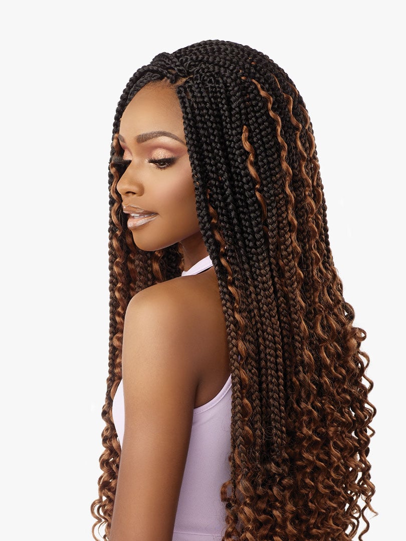 SB 3X CROCHET BOHO BOX BRAID LARGE 28(LULUTRESS)(LOOPED)