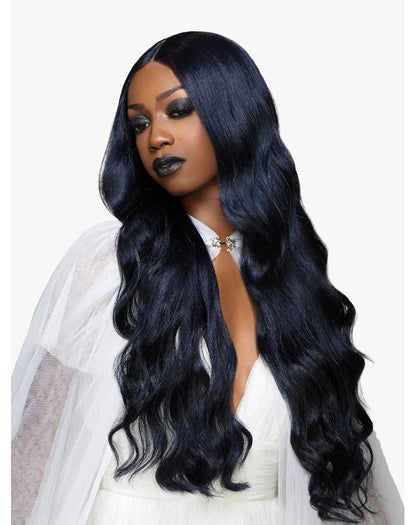 LEMELES "VELORA" 100% Premium Fiber HD Glueless Lace Wig