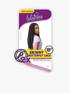 SB 2X SKINNY BUTTERFLY LOCS 18(LULUTRESS)