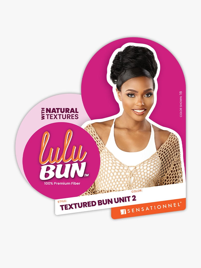 HZ Sensationnel LULU BUN - Textured Styling Unit - Front View