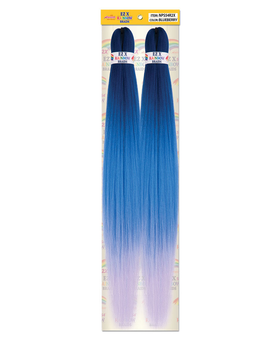 EZ X Rainbow Pre-Stretched Braid 54"