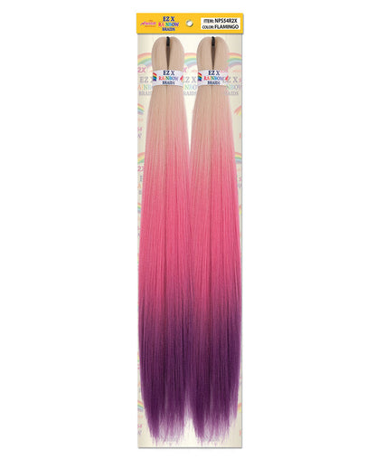 EZ X Rainbow Pre-Stretched Braid 54"