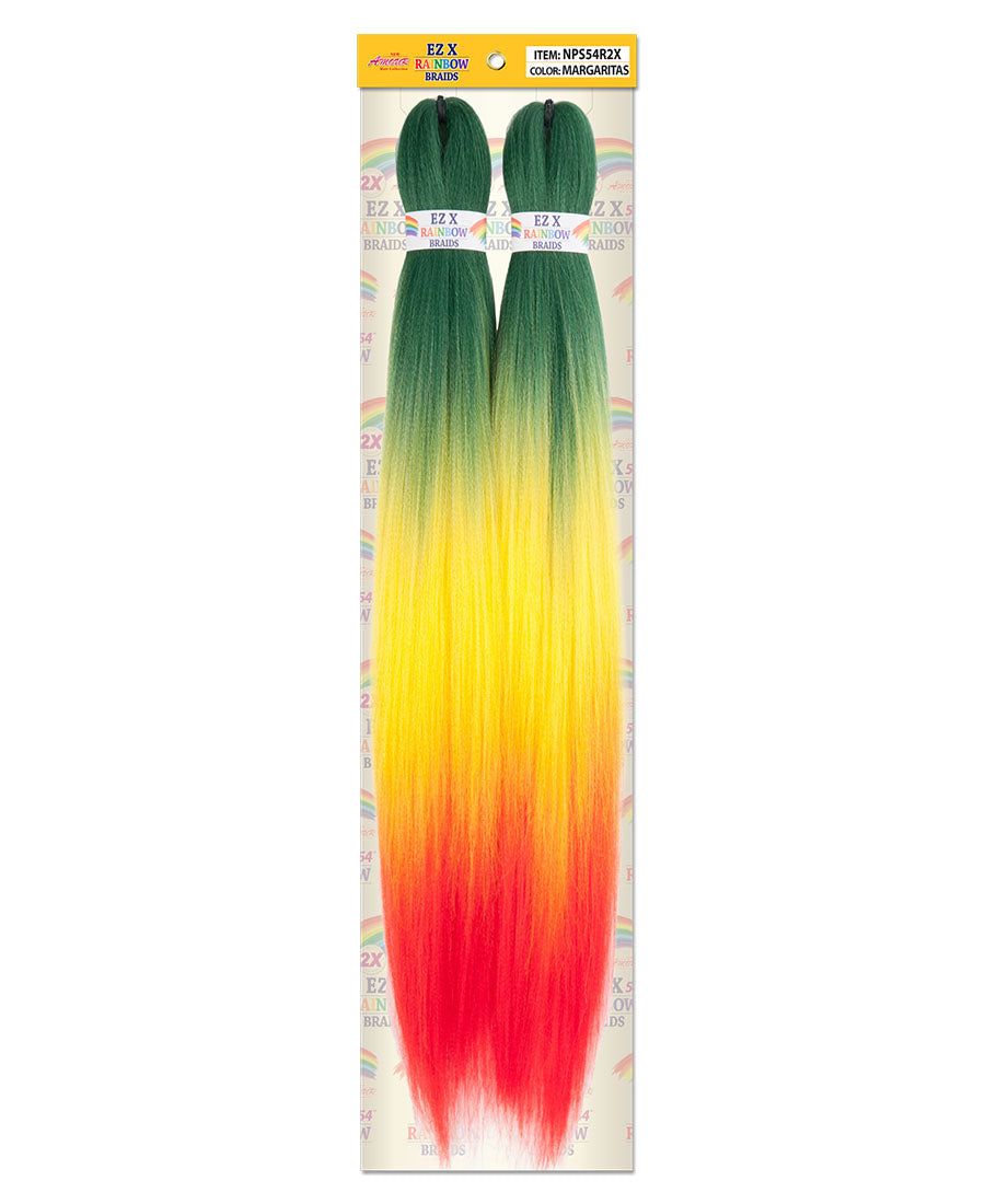 EZ X Rainbow Pre-Stretched Braid 54"