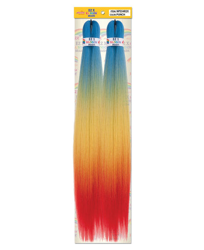 EZ X Rainbow Pre-Stretched Braid 54"