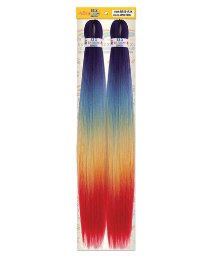 EZ X Rainbow Pre-Stretched Braid 54"