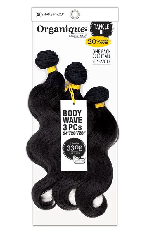 Organique Body Wave 14"-28" Synthetic Bundle Pack