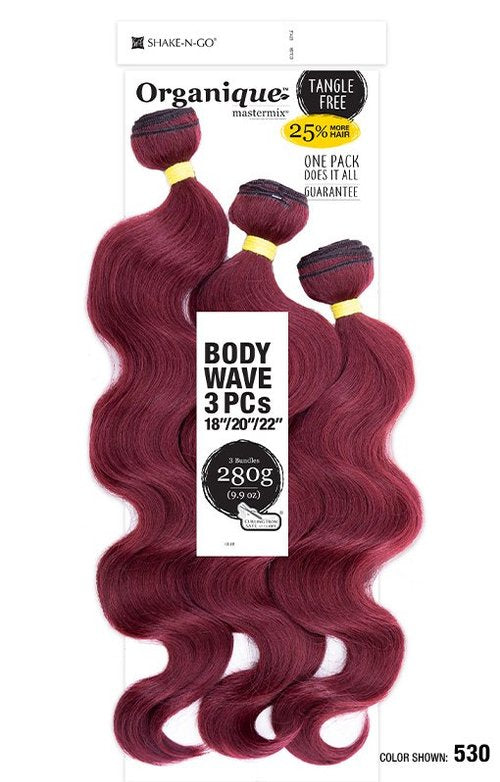 Shake-N-Go OG ORGANIQUE BODY WAVE 3PCS  - Back View