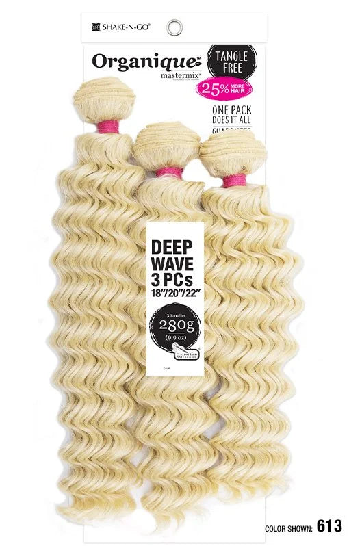 Organique Deep Wave 14"-28" Synthetic Bundle Pack