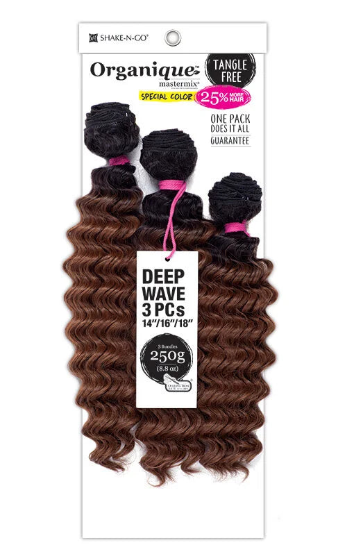 Organique Deep Wave 14"-28" Synthetic Bundle Pack