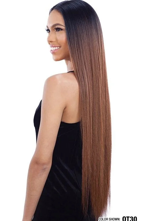 Organique Yaki Straight Bundles + Closure (4 Pcs)