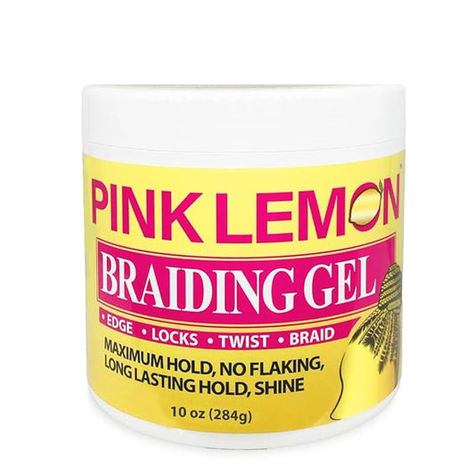 PINK LEMON BRAIDING GEL 10OZ