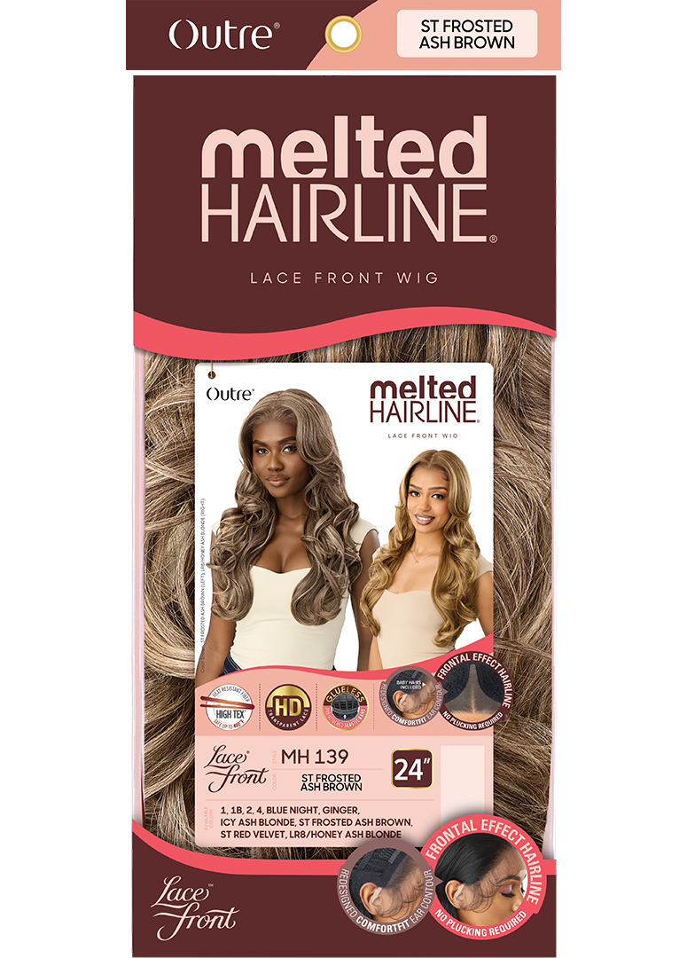 OT Lace Front Wig Melted Hairline MH 139 HT - View 6