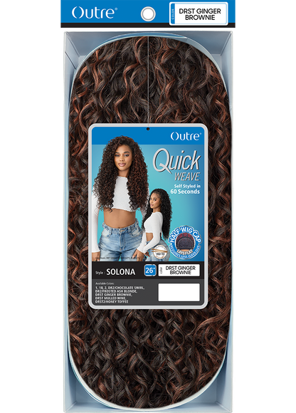 Quick Weave - Half Wig - Solona 26"