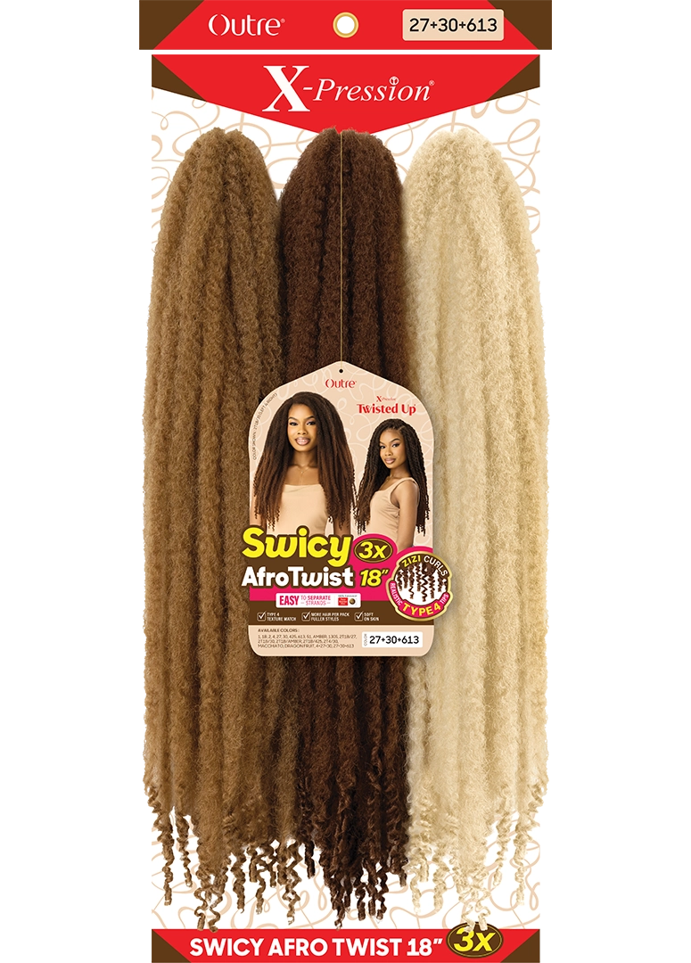 X-Pression Twisted Up Swicy Afro Twist 3X
