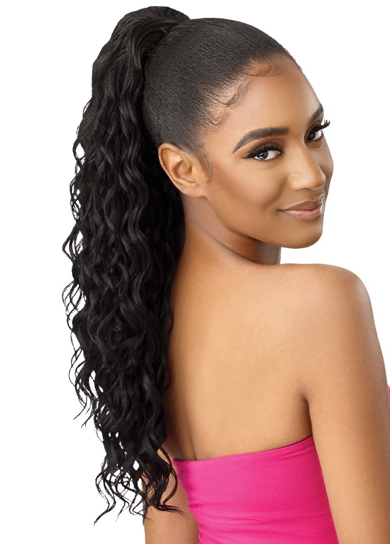 OT PRETTY QUICK Mahina Drawstring Pony - Front View