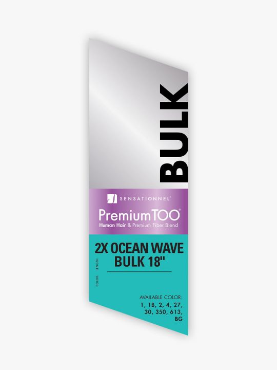 Premium Too Ocean Wave Bulk Braiding Hair 2X