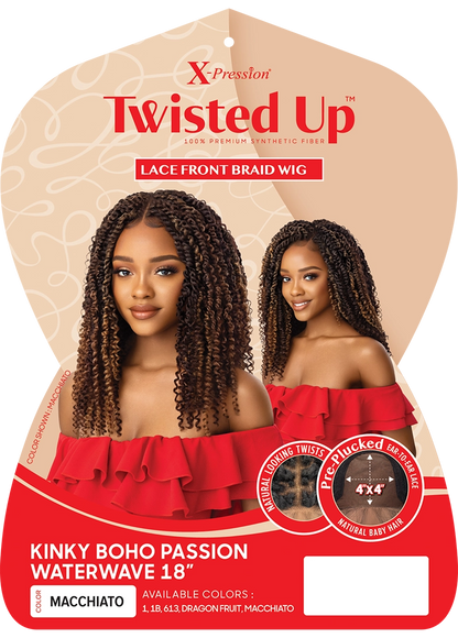 X-PRESSION-TU-4X4 LFW-KINKY BOHO PASSION WATERWAVE 18