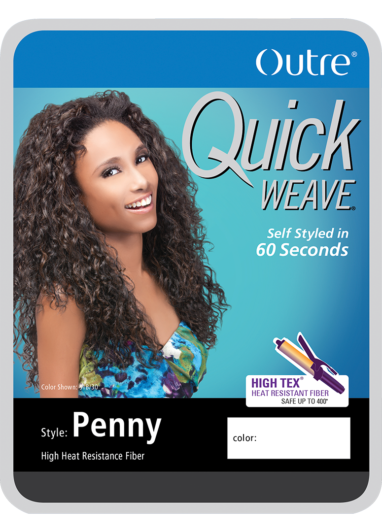 Quick Weave Synthetic Half Wig - PENNY