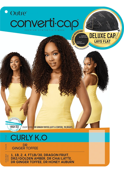 Outre - Converti-Cap Half Wig - Curly K.O